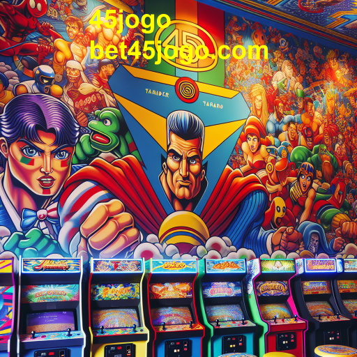 A Magia dos Jogos de Arcade em 45jogo